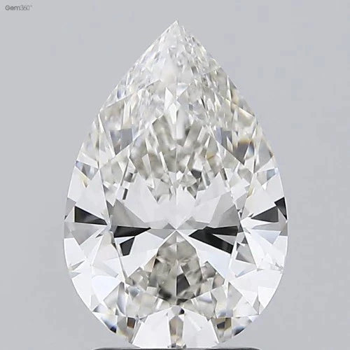 1.81-1.85 CT Lab-grown Diamond Pear Cut| D-H color | IF-SI Clarity | Prices per piece