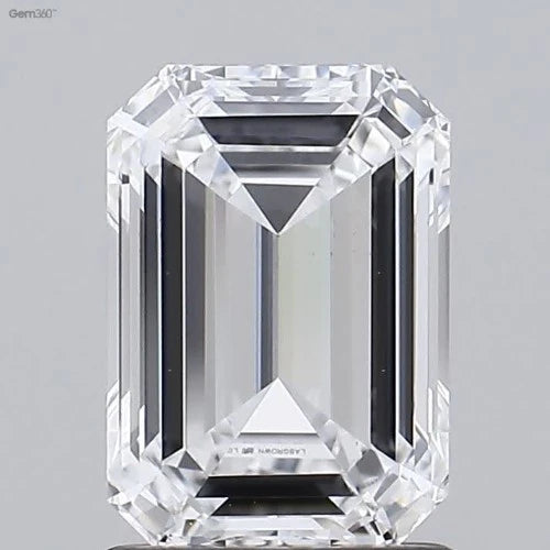2.21-2.25 CT Lab-grown Diamond Emerald Cut | D-H color | IF-SI Clarity | Prices per piece