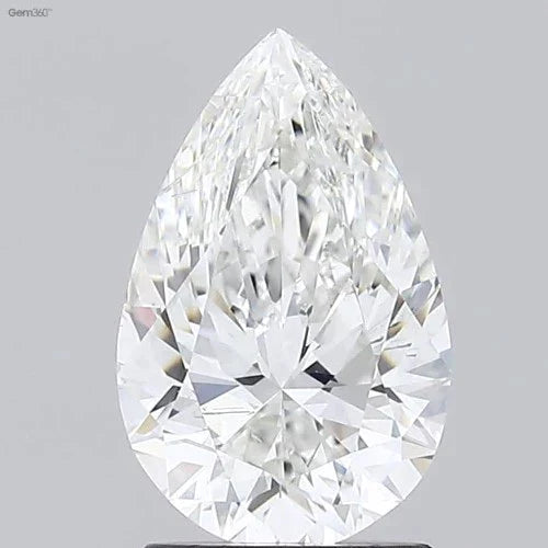 3.16-3.20 CT Lab-grown Diamond Pear Cut| D-H color | IF-SI Clarity | Prices per piece