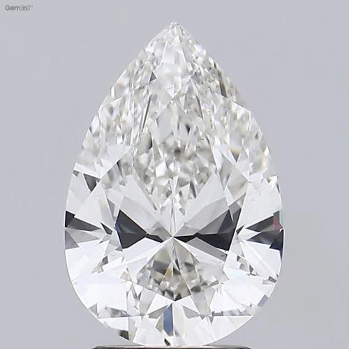 2.11-2.15 CT Lab-grown Diamond Pear Cut| D-H color | IF-SI Clarity | Prices per piece
