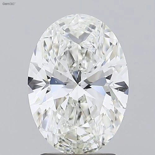 2.56-2.60 CT Lab-grown Diamond Oval Cut | D-H color | IF-SI Clarity | Prices per piece