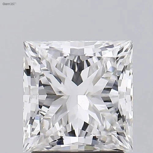 2.56-2.60 CT Lab-grown Diamond Princess Cut| D-H color | IF-SI Clarity | Prices per piece