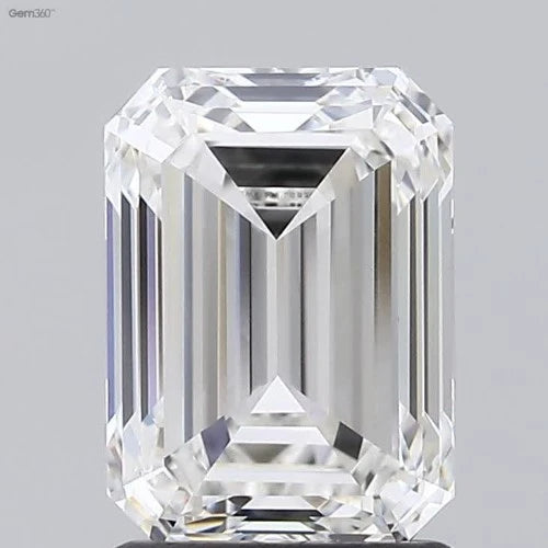 5.10-5.39 mm Size Lab-grown Diamond Emerald Cut | DEF color | VVS-SI Clarity | Prices per carat