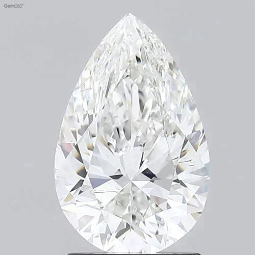 3.51-3.55 CT Lab-grown Diamond Pear Cut| D-H color | IF-SI Clarity | Prices per piece