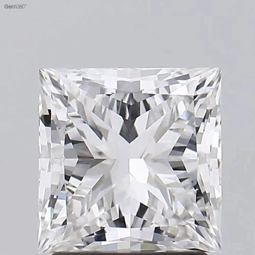 2.61-2.65 CT Lab-grown Diamond Princess Cut| D-H color | IF-SI Clarity | Prices per piece