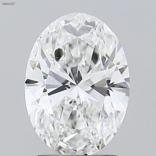 2.01-2.05 CT Lab-grown Diamond Oval Cut | D-H color | IF-SI Clarity | Prices per piece