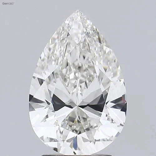 2.71-2.75 CT Lab-grown Diamond Pear Cut| D-H color | IF-SI Clarity | Prices per piece