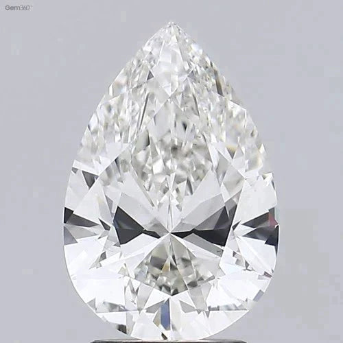 2.36-2.40 CT Lab-grown Diamond Pear Cut| D-H color | IF-SI Clarity | Prices per piece