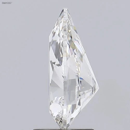 2.51-2.55 CT Lab-grown Diamond Pear Cut| D-H color | IF-SI Clarity | Prices per piece