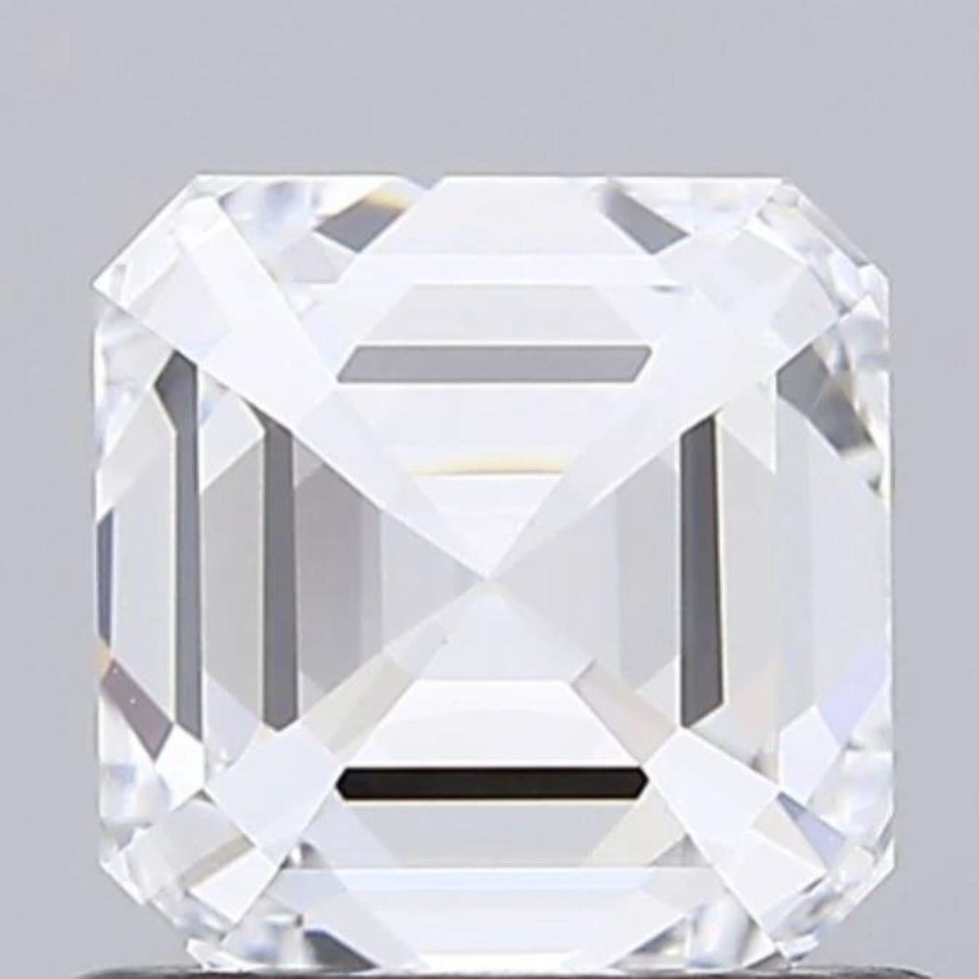2.66-2.70 CT Lab-grown Diamond Asscher Cut | D-H color | IF-SI Clarity | Prices per piece