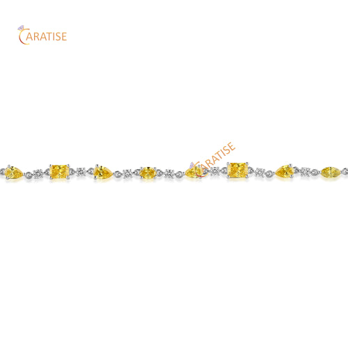 4.034 TDW Marquise, Pear, Radiant, Oval, Emerald & Round Cut Diamond 925 Silver