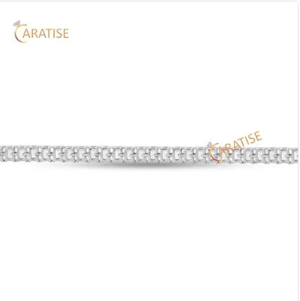 4.06 TDW Emerald Cut Diamond Bracelet Tennis Bracelet 925 Silver