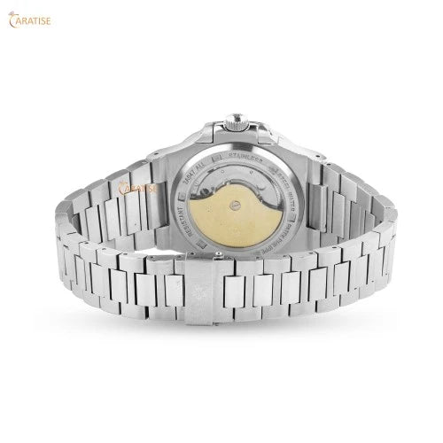 4.11 TDW Round Cut Diamond Watch | Stainless Steel | Ethical Moissanite Diamond Watch | Engagement Gift For Him | EF-VS Color