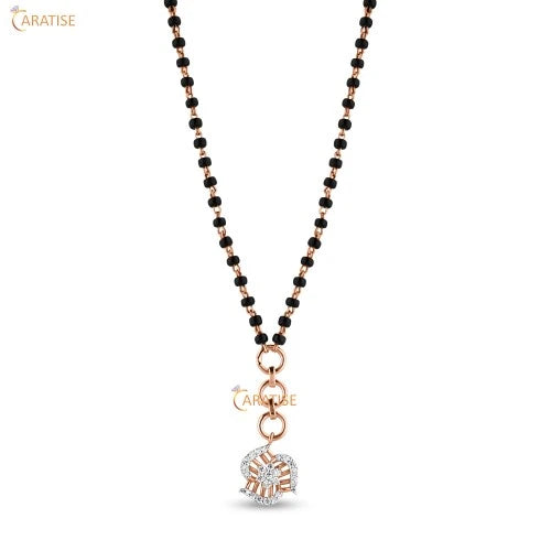 0.17 TDW Round Cut Diamond Slider Bracelet 925 Silver