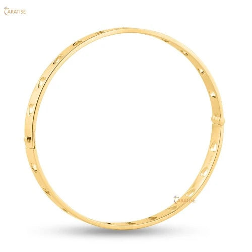 27.80 GM Yellow Gold Coated Silver Bracelet 925 Silver