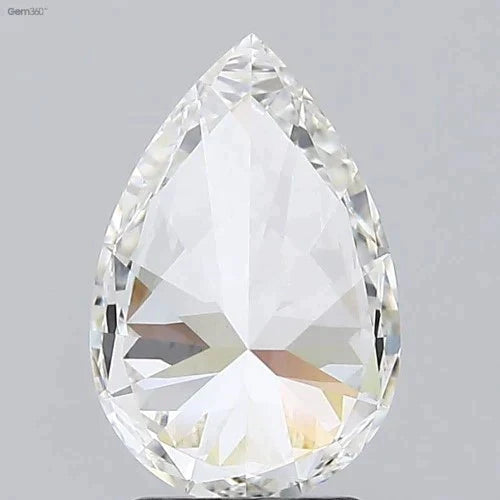 3.66-3.70 CT Lab-grown Diamond Pear Cut| D-H color | IF-SI Clarity | Prices per piece