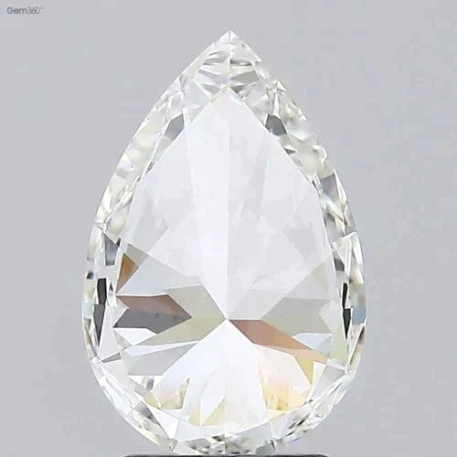 3.96-4.00 CT Lab-grown Diamond Pear Cut| D-H color | IF-SI Clarity | Prices per piece