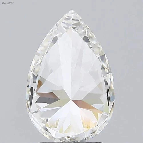 3.61-3.65 CT Lab-grown Diamond Pear Cut| D-H color | IF-SI Clarity | Prices per piece