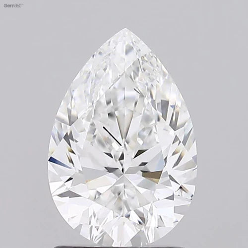 2.81-2.85 CT Lab-grown Diamond Pear Cut| D-H color | IF-SI Clarity | Prices per piece