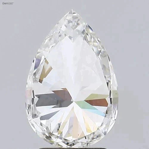 2.71-2.75 CT Lab-grown Diamond Pear Cut| D-H color | IF-SI Clarity | Prices per piece