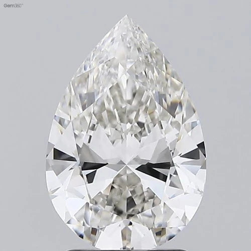 4.70-4.94 mm Size Lab-grown Diamond Pear Cut | DEF color | VVS-SI Clarity | Prices per carat
