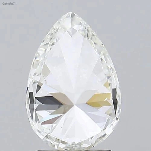 2.46-2.50 CT Lab-grown Diamond Pear Cut| D-H color | IF-SI Clarity | Prices per piece