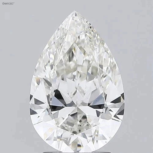 3.71-3.75 CT Lab-grown Diamond Pear Cut| D-H color | IF-SI Clarity | Prices per piece