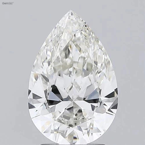 3.61-3.65 CT Lab-grown Diamond Pear Cut| D-H color | IF-SI Clarity | Prices per piece
