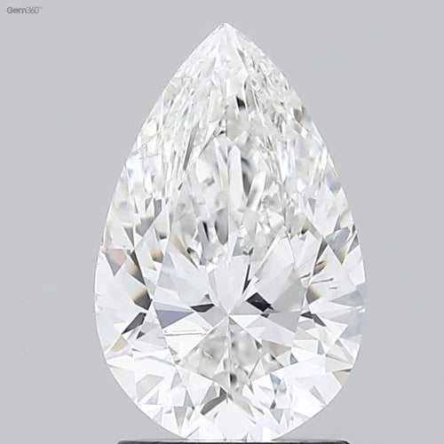 3.06-3.10 CT Lab-grown Diamond Pear Cut| D-H color | IF-SI Clarity | Prices per piece