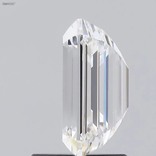 5.10-5.39 mm Size Lab-grown Diamond Emerald Cut | DEF color | VVS-SI Clarity | Prices per carat