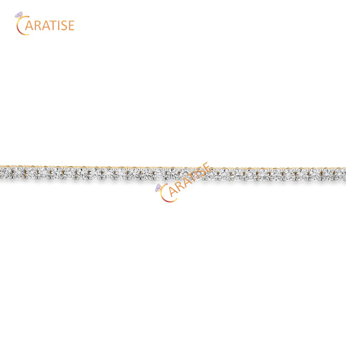 4.00 CT Round Cut Diamond Tennis Bracelet 925 Silver