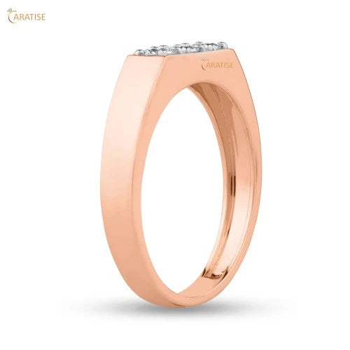 0.34 TDW Round Cut Diamond Three Stone Ring 925 Silver