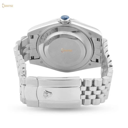 1.72 TDW Round Cut Diamond Watch | Moissanite Diamond Watch | Custom Made Diamond Watch | Charm Watch