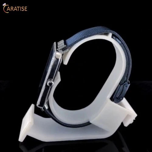 2.31 TDW Round and Baguette Cut Diamond | Exquisite Moissanite Diamond | Classic Diamond watch For Him | EF-VS Color