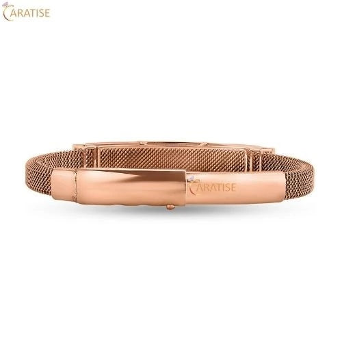 0.88 TDW Round Cut Diamond Bracelet 925 Silver