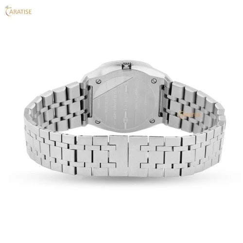 0.68 TDW Round Cut Diamond Watch Moissanite Diamond Watch