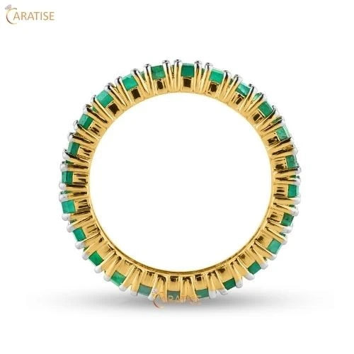 5.00 TDW F.G. Emerald Cut Engagement Diamond 925 Silver