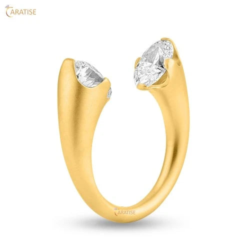 2.50 TDW Oval Cut Moissanite Diamond Engagement Ring 925 Silver