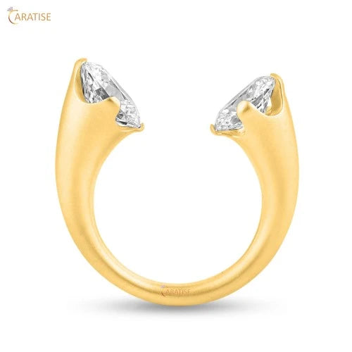 2.50 TDW Oval Cut Moissanite Diamond Engagement Ring 925 Silver