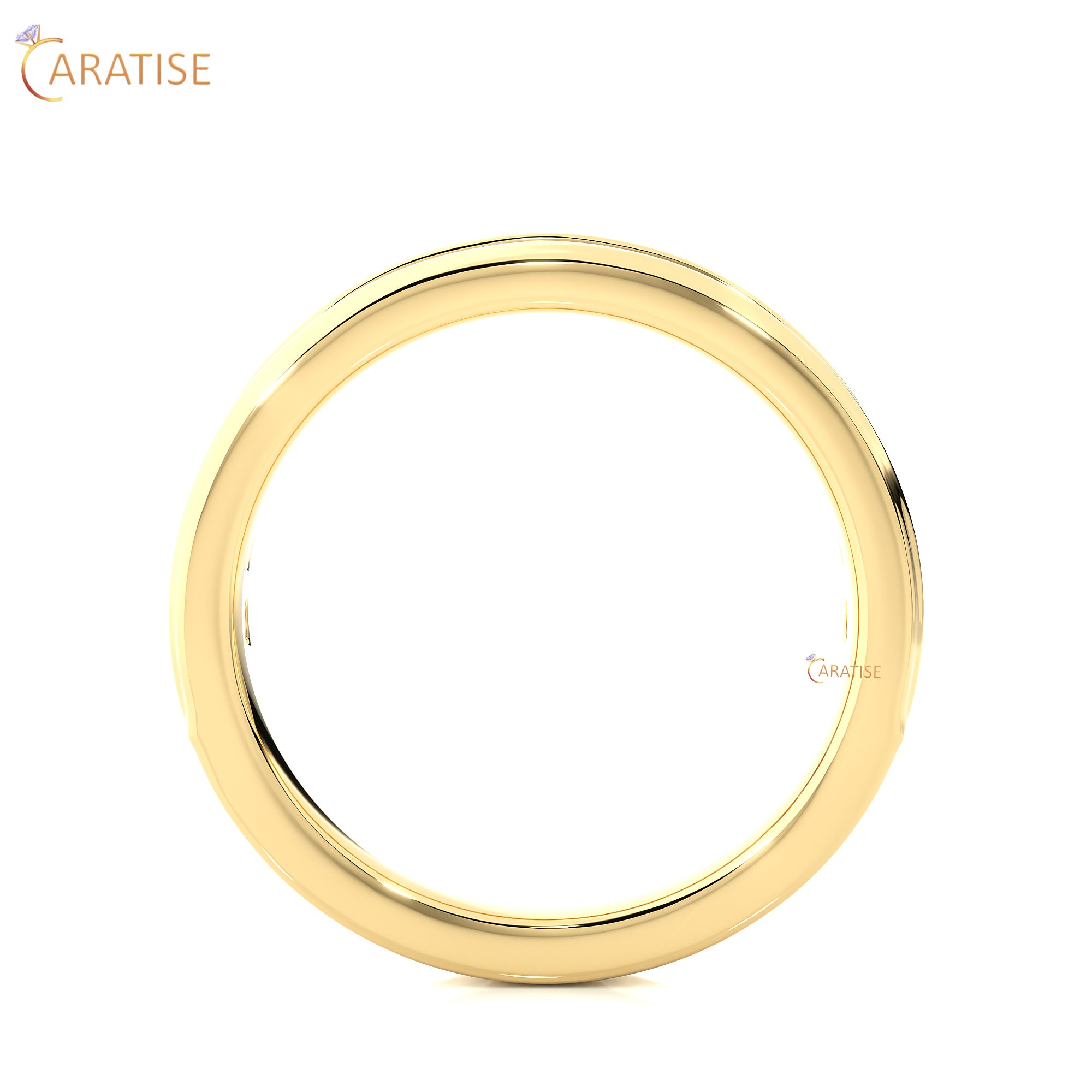 0.92 TDW Round Cut Moissanite Diamond Band Ring 925 Silver