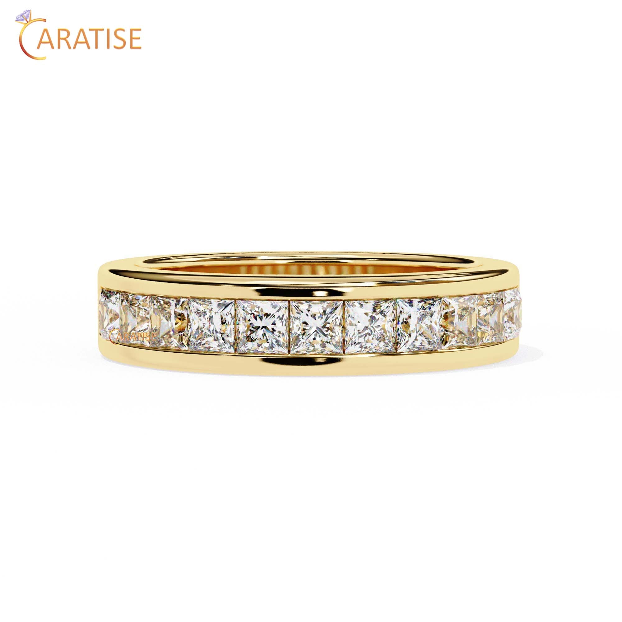 1.07 TDW Princess Cut Diamond Women's Band