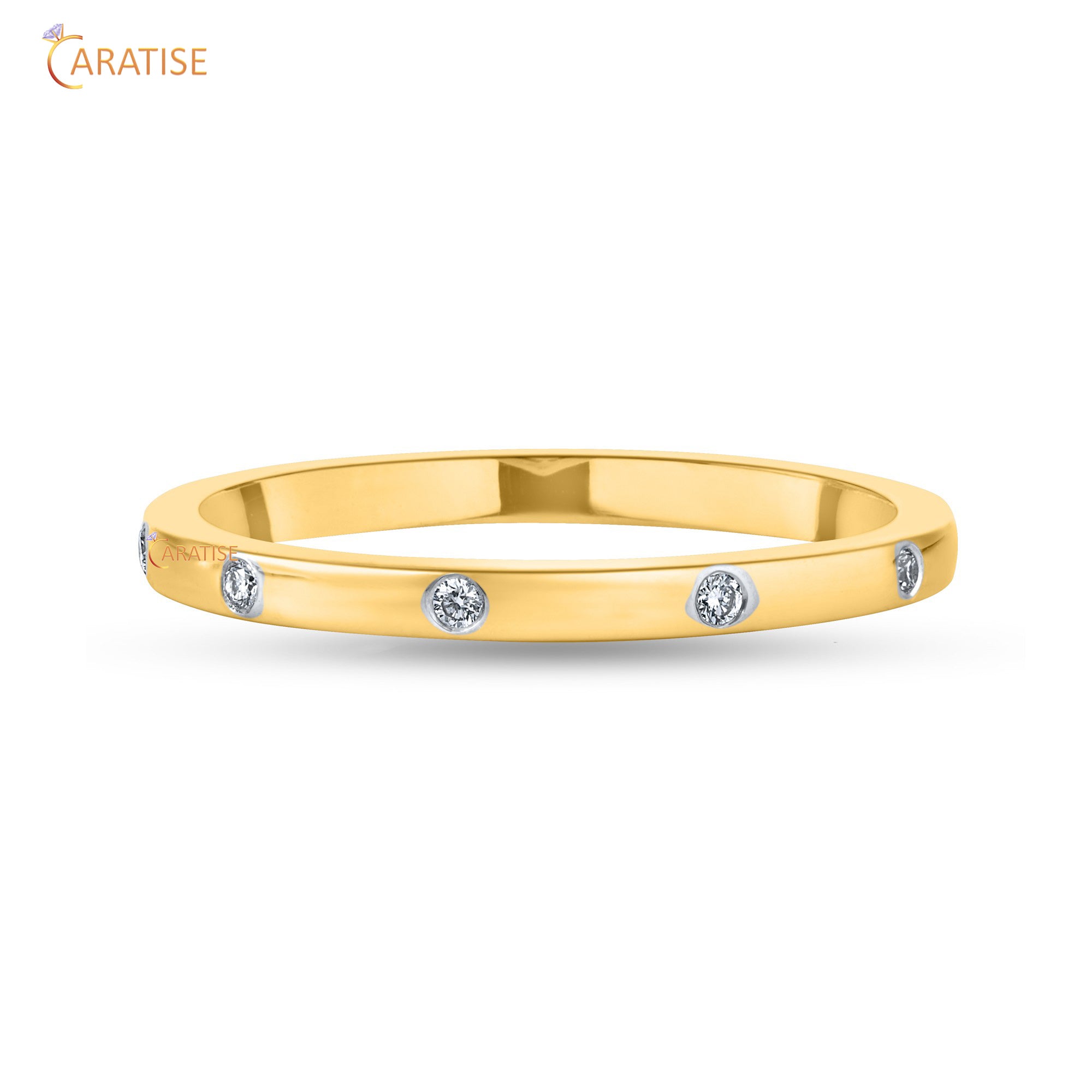 1.55 TDW Marquise & Round Cut Moissanite Diamond Ring with Band 925 Silver